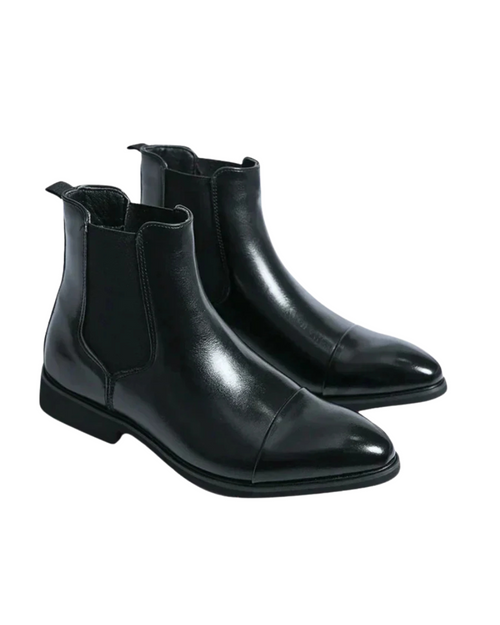 Premium Leather Chelsea Boots