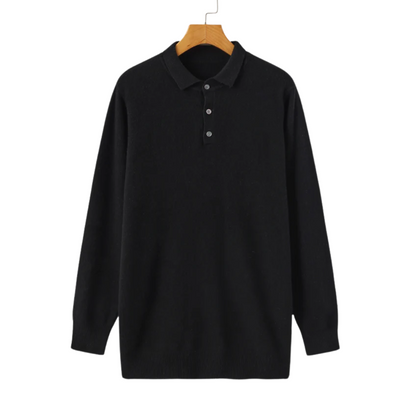 100% Cashmere Polo Shirt