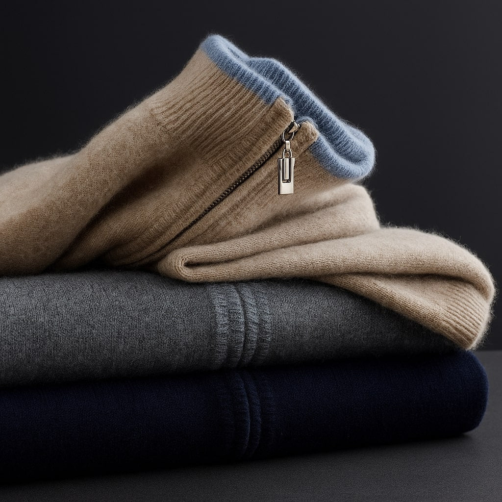 Alessio Zip Cardigan