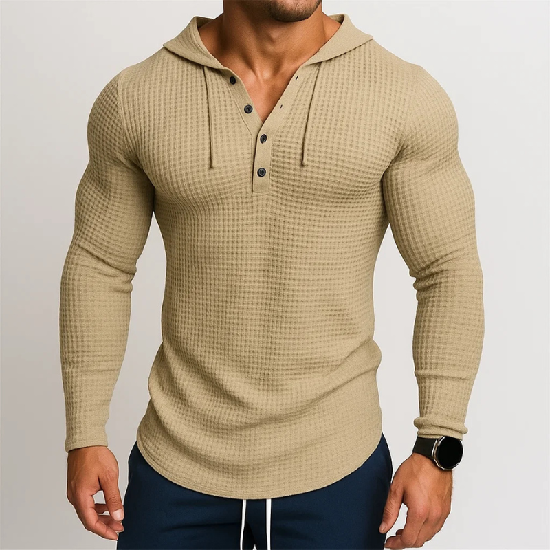 Hudson Waffle Hoodie