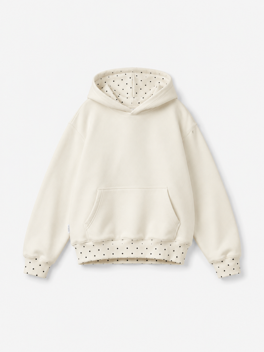 COMFY POLKA DOT DREAM HOODIE