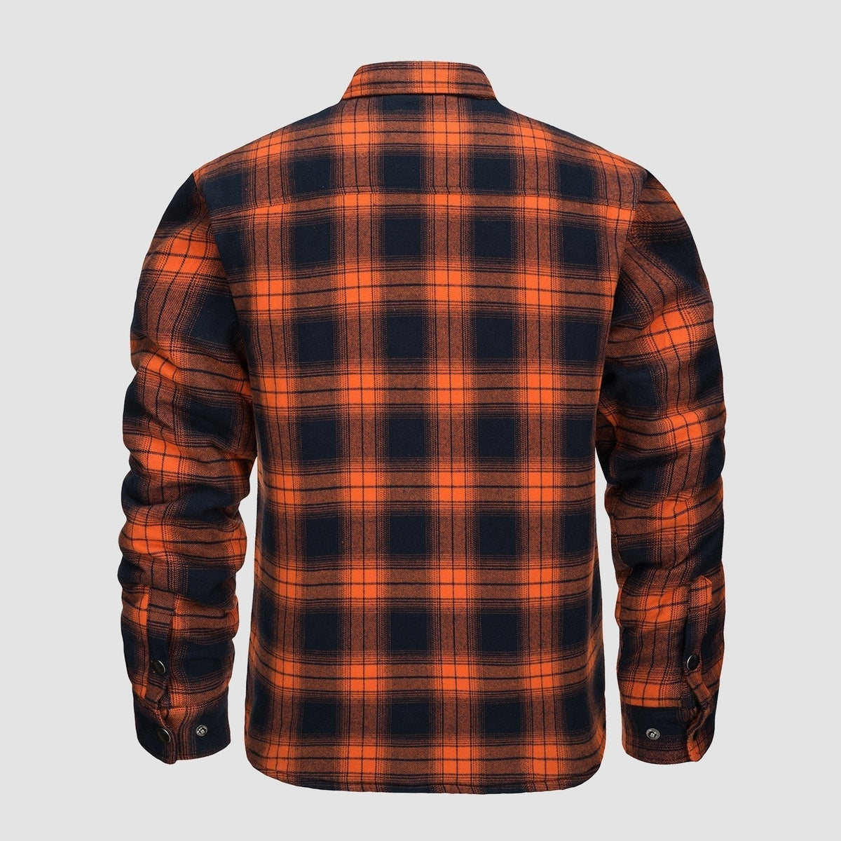 Douglas™ | Quilt-Lined Plaid Flannel Bomber Jacket