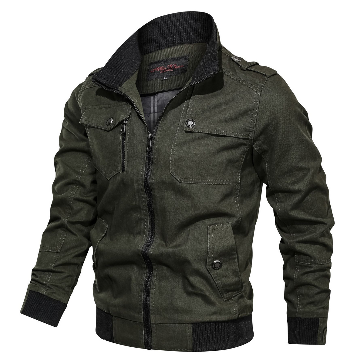 Roger™ | Classic Comfortable Military Cargo Jacket