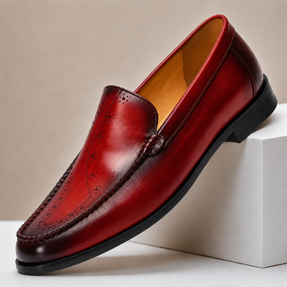 Sovrano Cowhide Leather Loafers