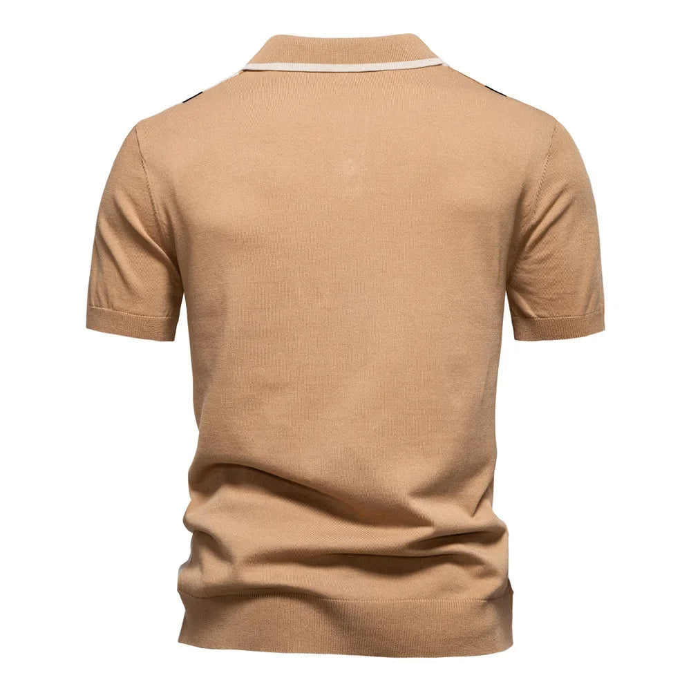 Knit Polo Shirt