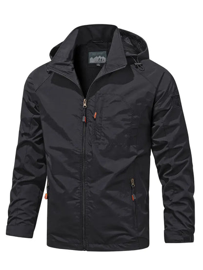 Steven™ | Classic Hooded Windbreaker Jacket