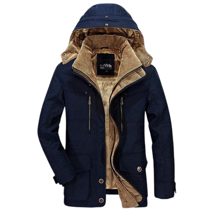 William™ | Warm Fleece Lined Hooded Winter Jacket