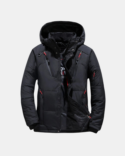 Gary™ | Warm Hooded Multi-Pocket Winter Jacket