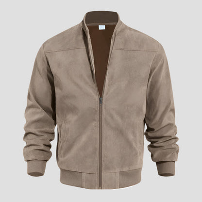 Richard™ | Vintage Suede-Look Bomber Jacket