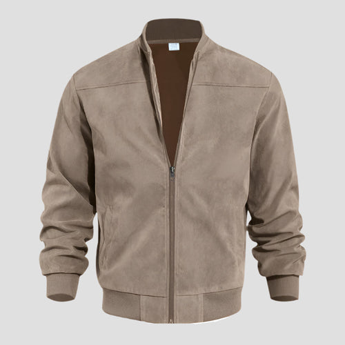 Richard™ | Vintage Suede-Look Bomber Jacket