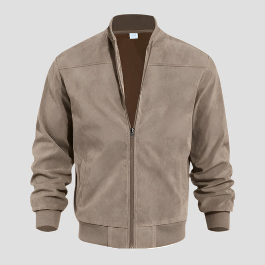 Richard™ | Vintage Suede-Look Bomber Jacket