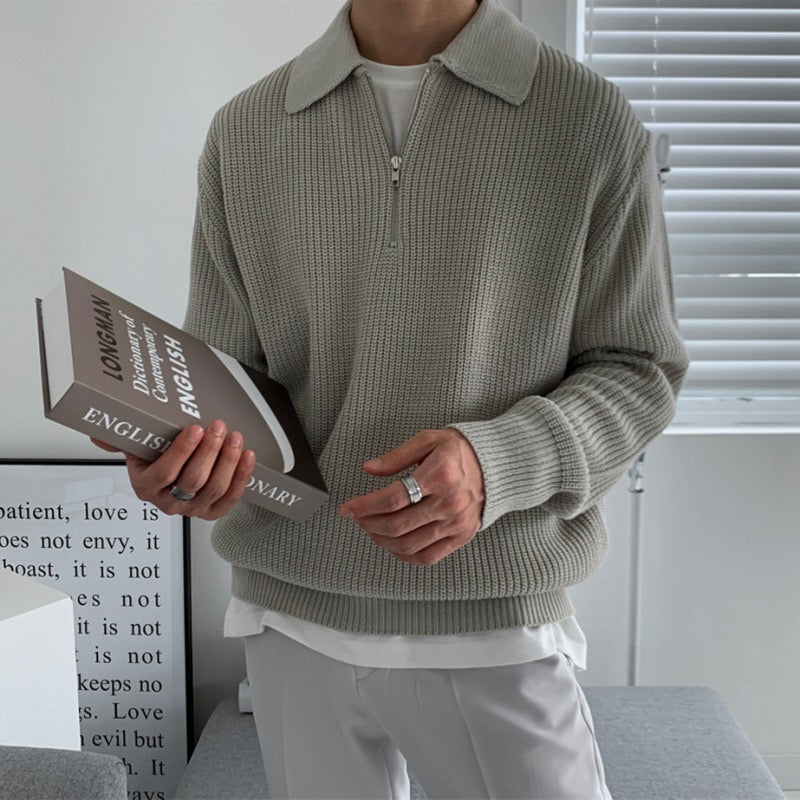 Monaco Zip Sweater