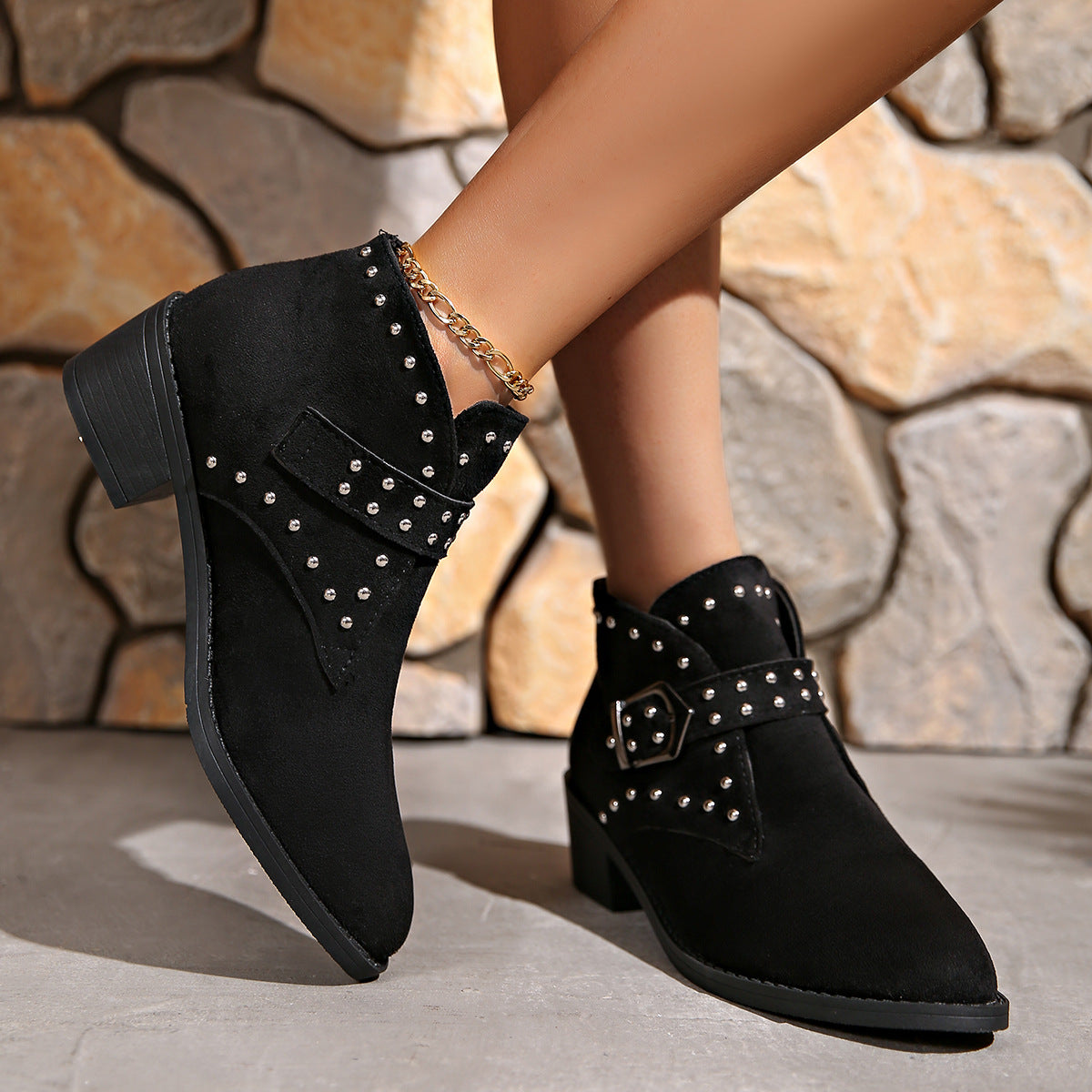 Calista Vegan Leather Boots