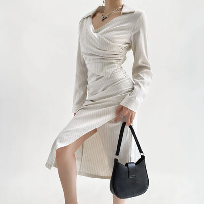 Alessandra Wrap Midi Dress