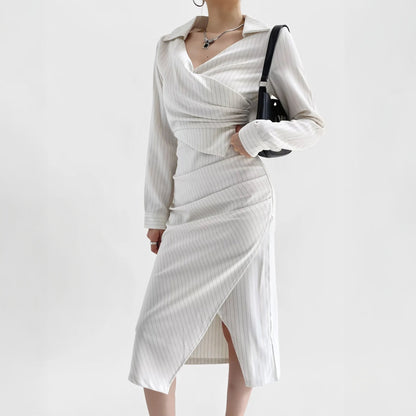 Alessandra Wrap Midi Dress