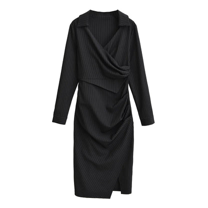 Alessandra Wrap Midi Dress
