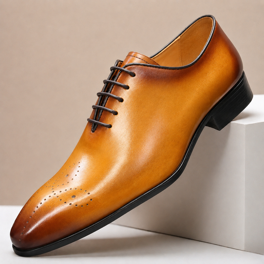 Alessio Cowhide Leather Shoes