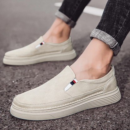 Rui Genuine‑Leather Loafers