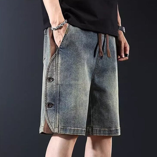 Dario Retro Button Shorts