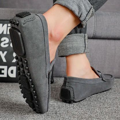 Leonardo Suede Bit Loafers
