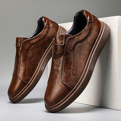 Lorenzo Leather Slip-On Sneakers