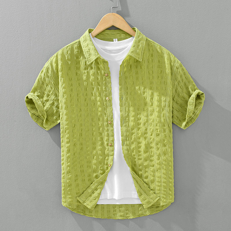Casual Textured Shirt