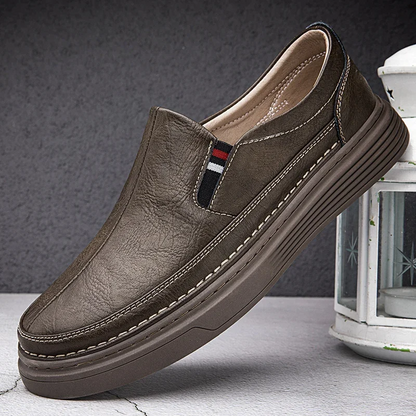 Rui Genuine‑Leather Loafers
