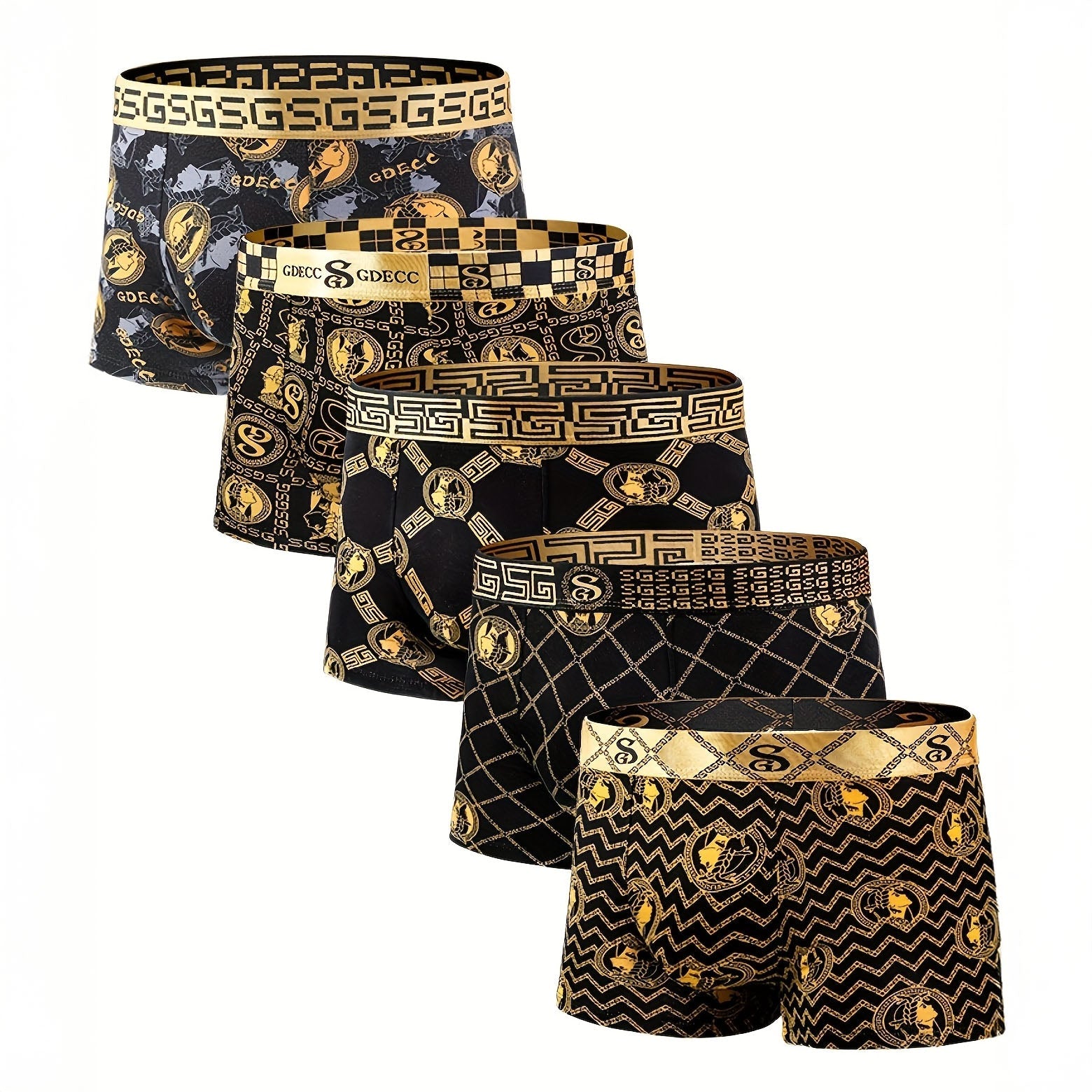 Enzo Cotton Boxer Trunks