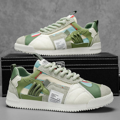 Alonzo Y2K Patchwork Sneakers