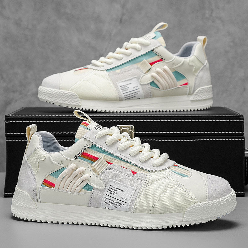 Alonzo Y2K Patchwork Sneakers