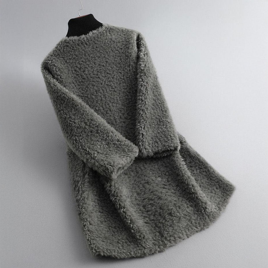 Amalia Sherpa Fleece Coat