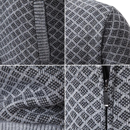 William™ | Classic Warm Zip Cardigan