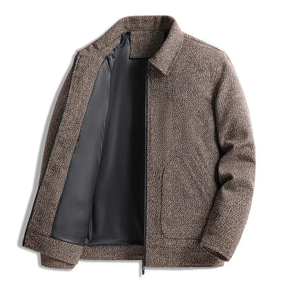 Gregory™ | Warm Classic Textured Zip Jacket