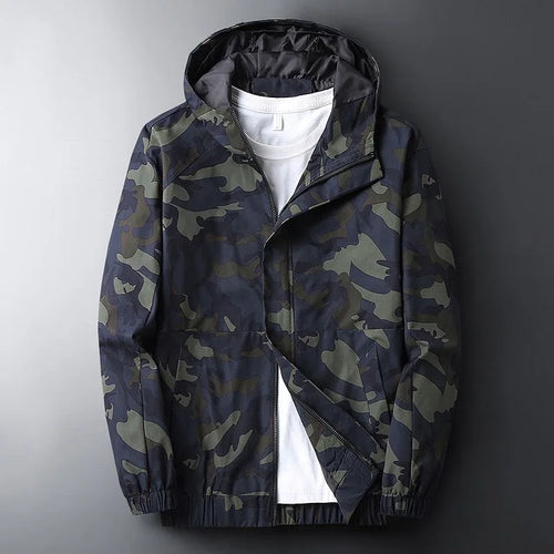 Keith™ | Classic Camo Hooded Jacket