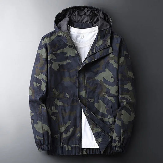 Keith™ | Classic Camo Hooded Jacket