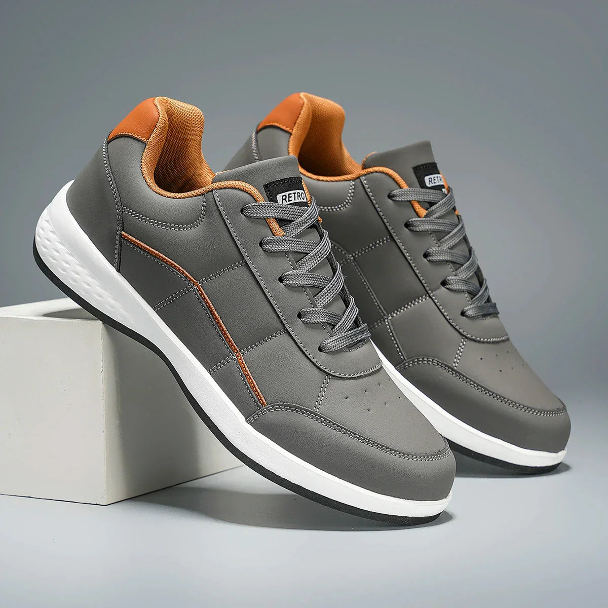 Stylish Leather Sneakers