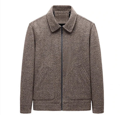Gregory™ | Warm Classic Textured Zip Jacket