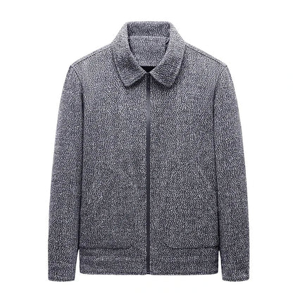 Gregory™ | Warm Classic Textured Zip Jacket