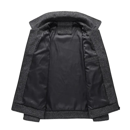 Gregory™ | Warm Classic Textured Zip Jacket