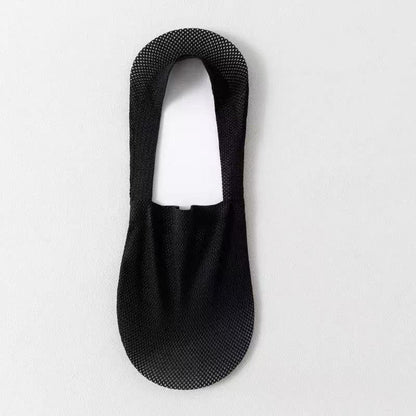 Enzo Cotton Mesh No-Show Socks