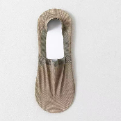 Enzo Cotton Mesh No-Show Socks