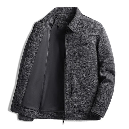 Gregory™ | Warm Classic Textured Zip Jacket