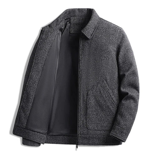 Gregory™ | Warm Classic Textured Zip Jacket