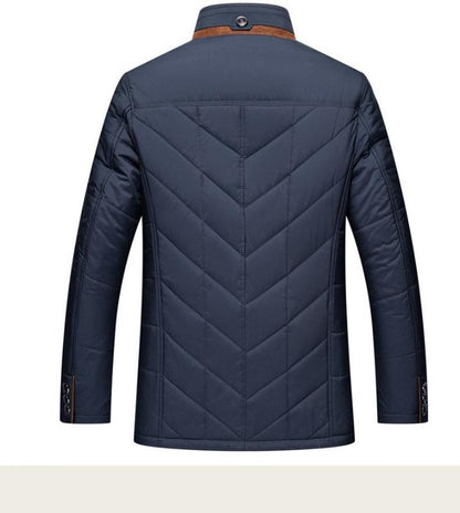 Charles™ | Warm Vintage Quilted Fur-Collar Jacket