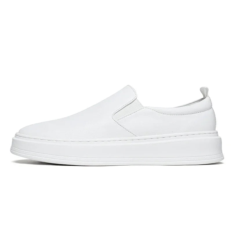 Leather Slip-On Shoes
