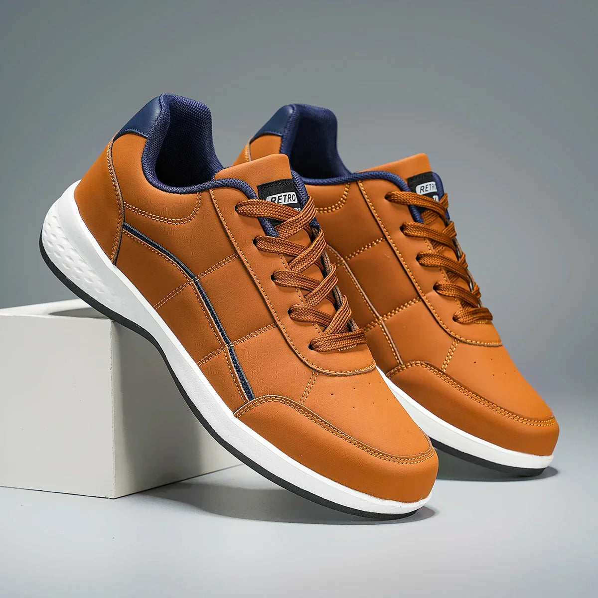 Stylish Leather Sneakers