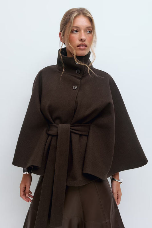 Aurelle Cape Coat