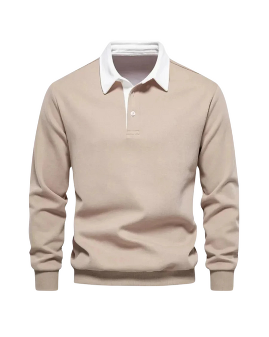 Adrian Casual Polo Sweater