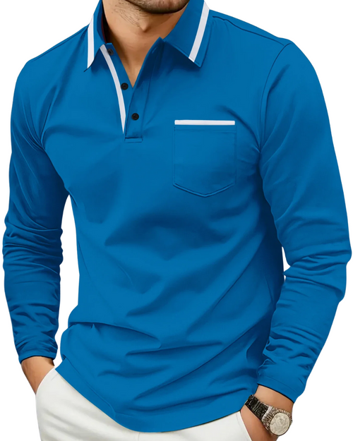 Casual Polo Sweater