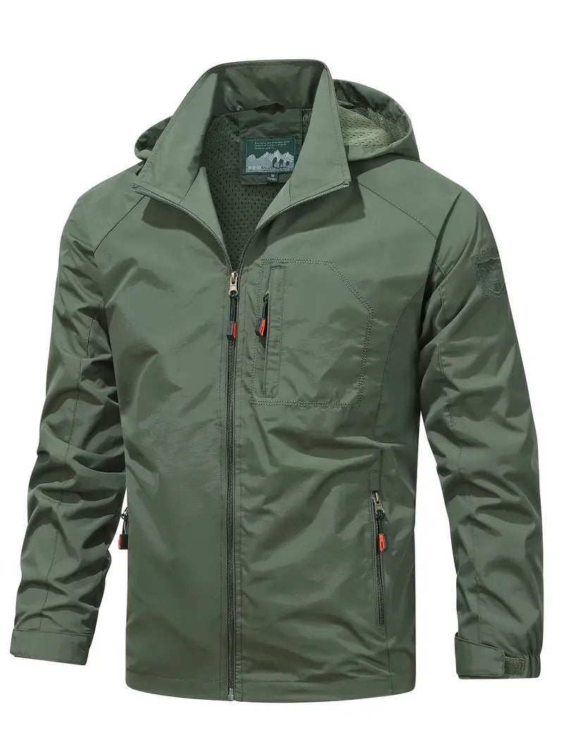 Steven™ | Classic Hooded Windbreaker Jacket